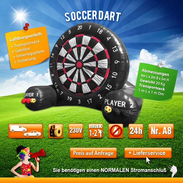 Soccer Dart mieten